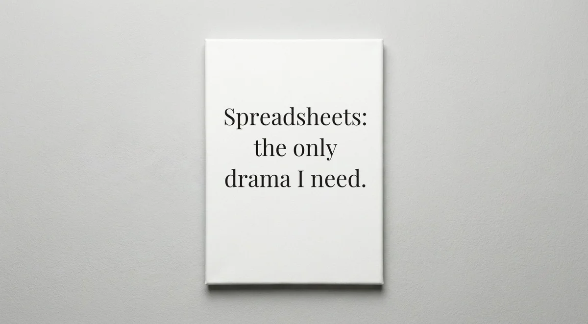 CFO quote wall art - canvas print