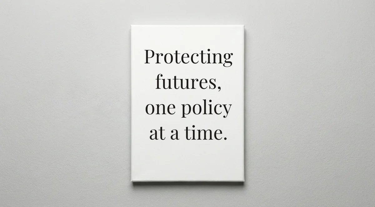 Insurance Agent quote wall art - canvas print