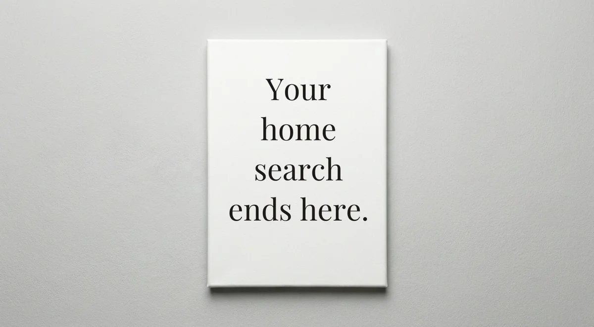Real Estate Agent quote wall art - canvas print