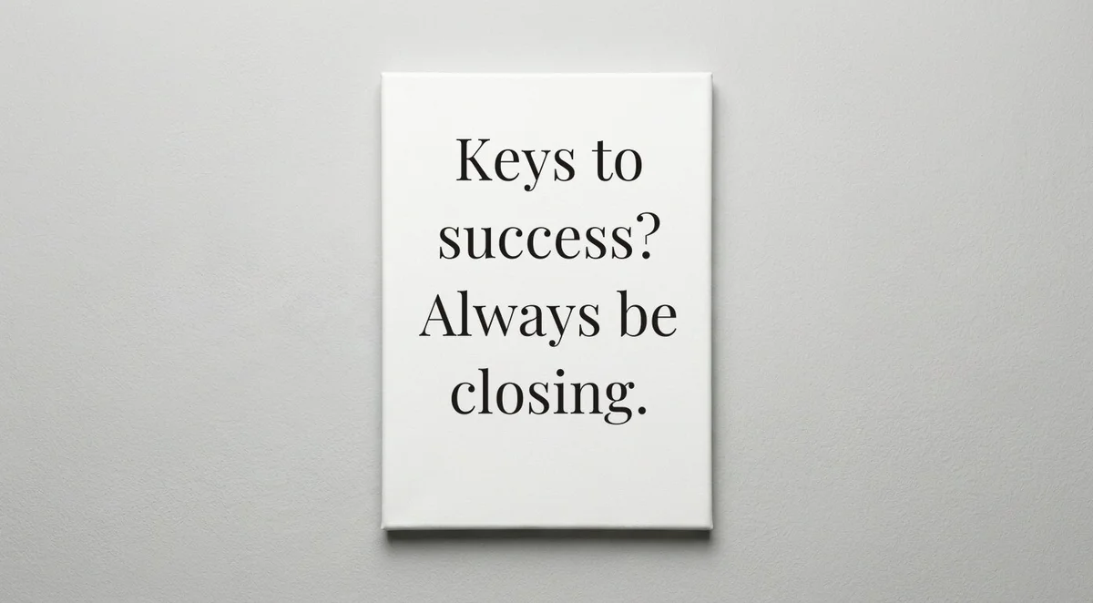 Real Estate Agent quote wall art - canvas print