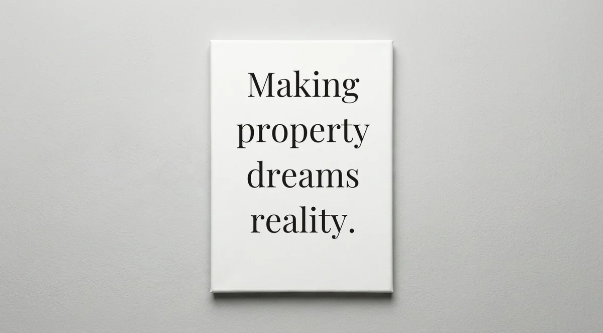 Real Estate Broker quote wall art - canvas print