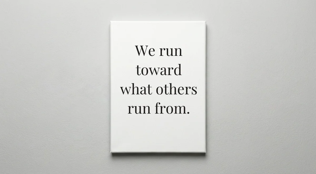 Firefighter quote wall art - canvas print