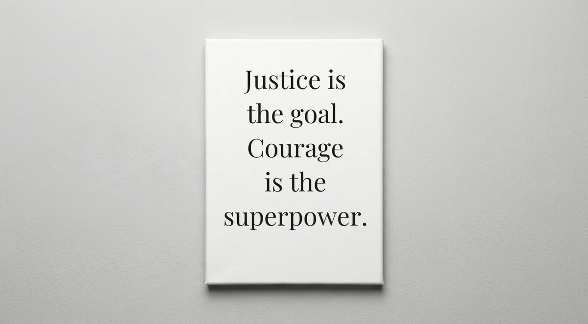 Police Officer quote wall art - canvas print