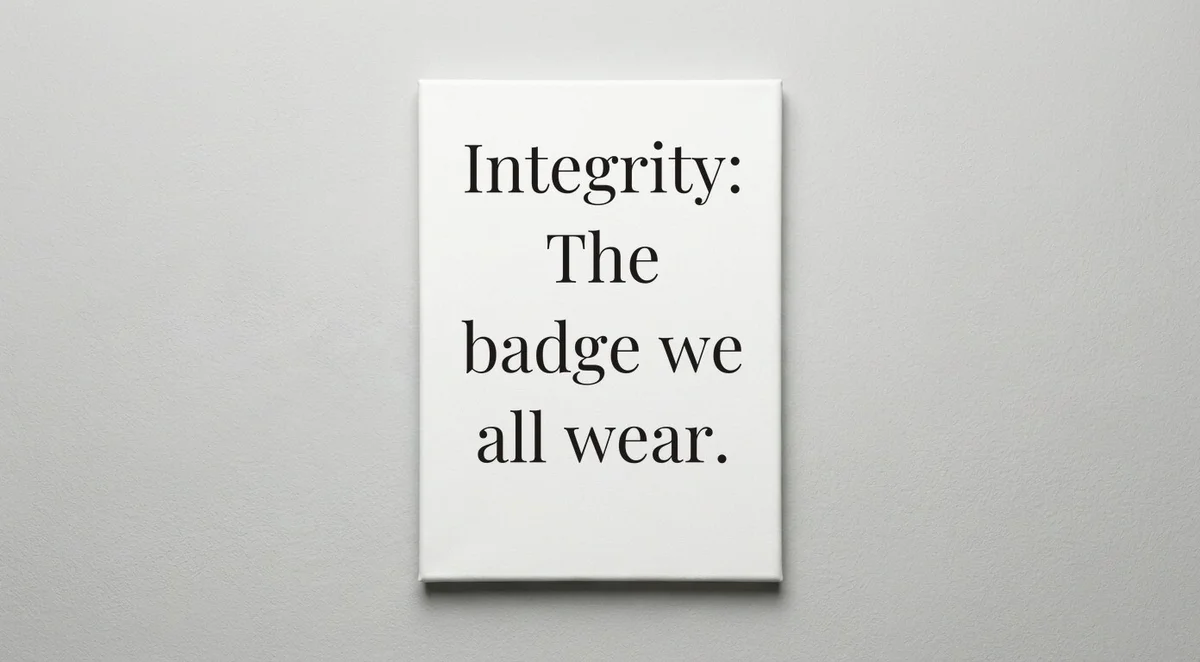 Police Officer quote wall art - canvas print