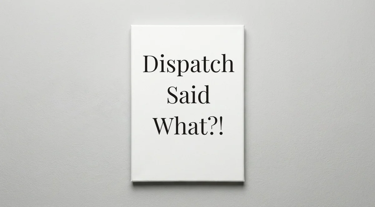 Cop quote wall art - canvas print