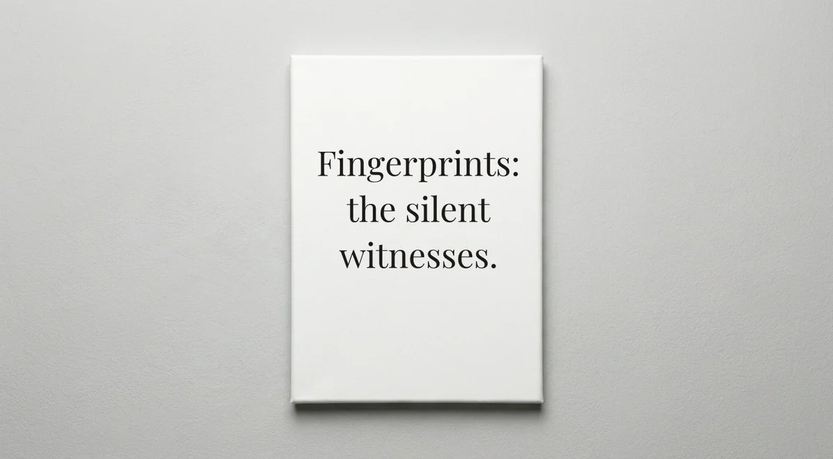 Detective quote wall art - canvas print