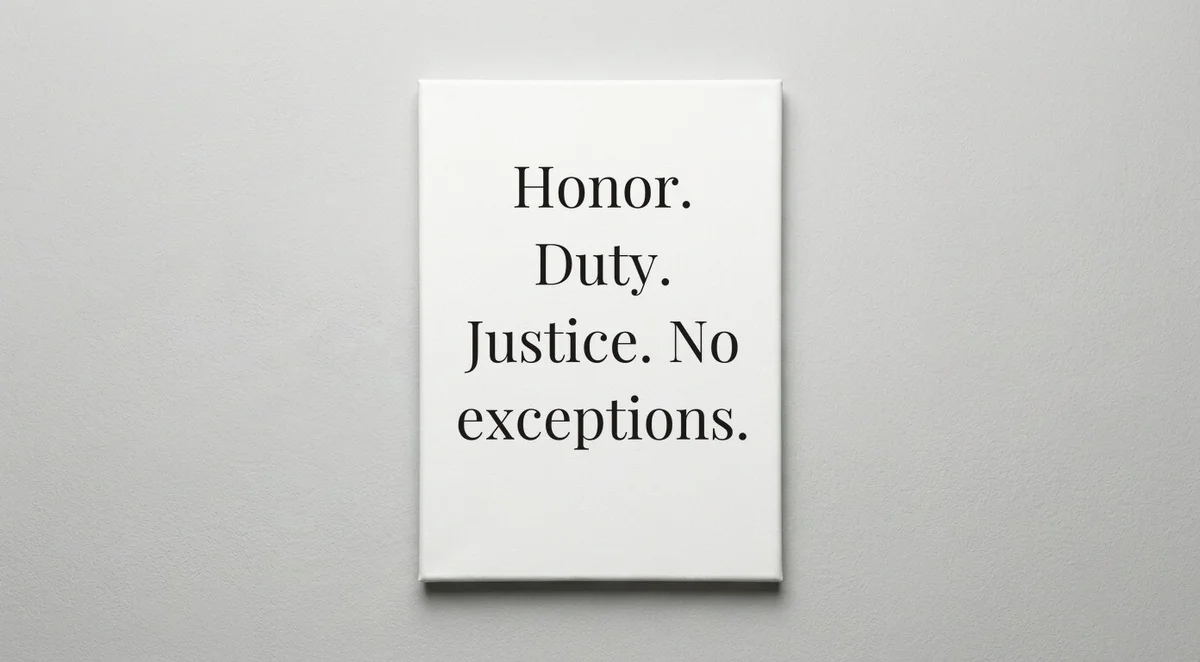 Sheriff quote wall art - canvas print