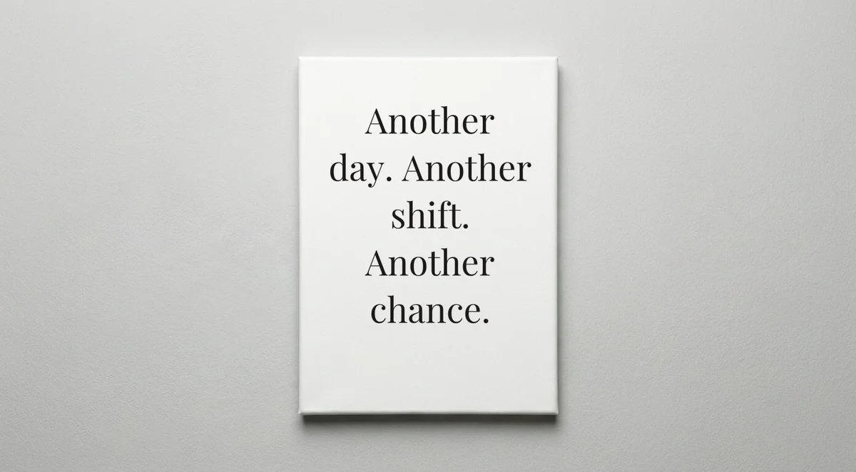 State Trooper quote wall art - canvas print