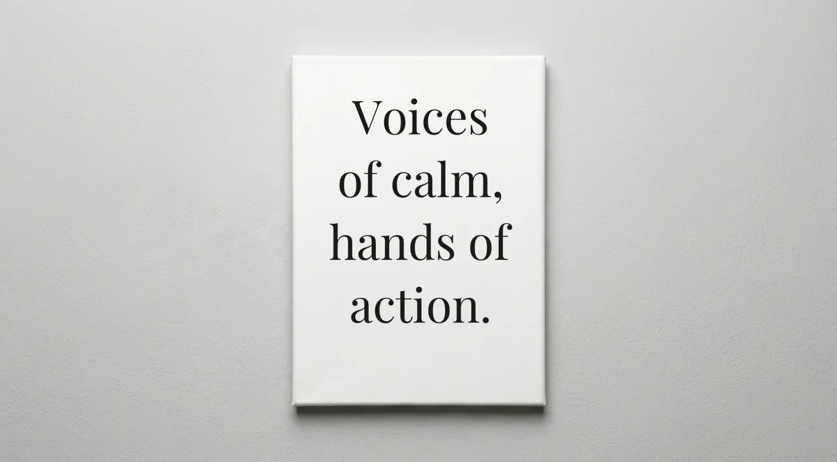 911 Dispatcher quote wall art - canvas print