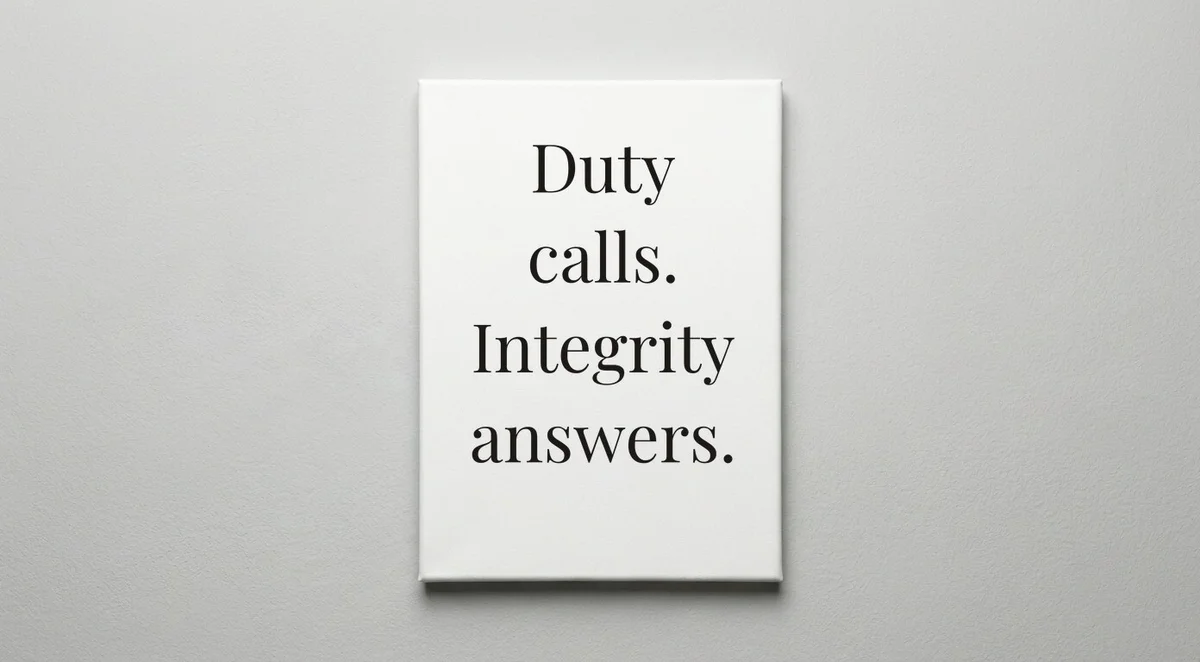 Correctional Officer quote wall art - canvas print
