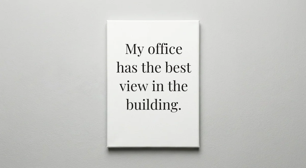 Security Guard quote wall art - canvas print