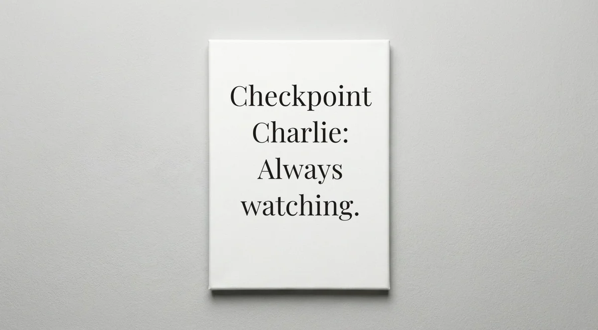 Security Guard quote wall art - canvas print