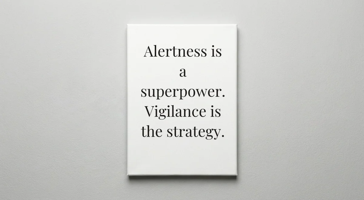 Security Officer quote wall art - canvas print