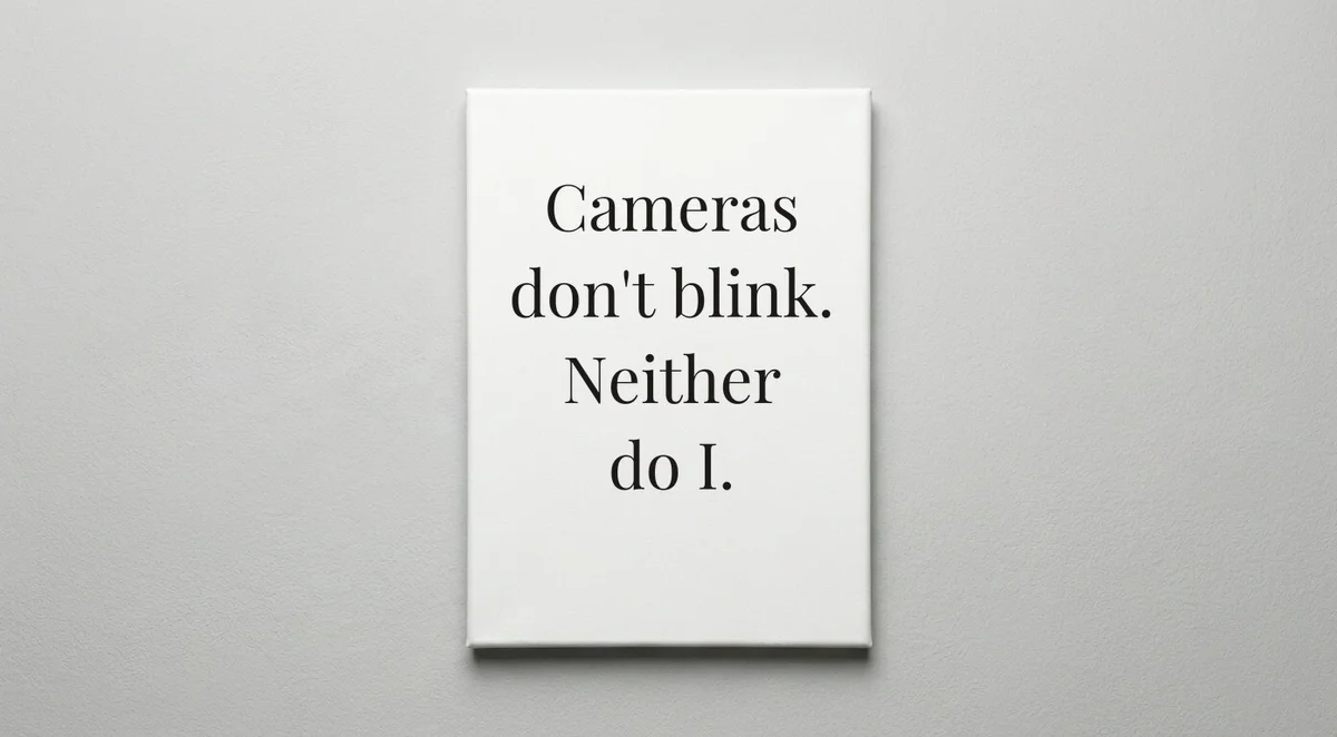 Security Officer quote wall art - canvas print