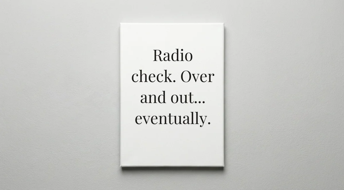 Security Officer quote wall art - canvas print