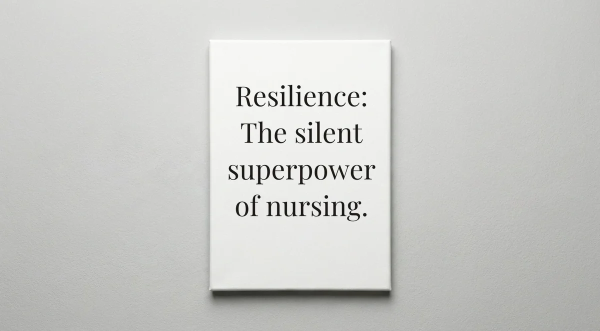 Nurse quote wall art - canvas print