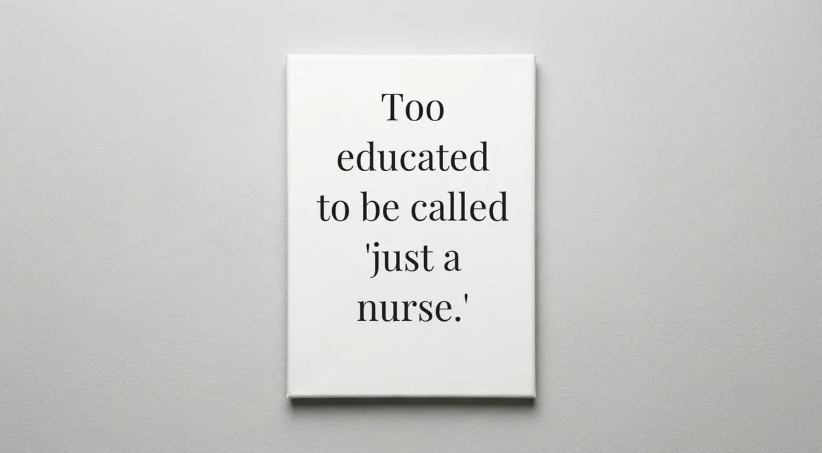 Nurse Practitioner quote wall art - canvas print