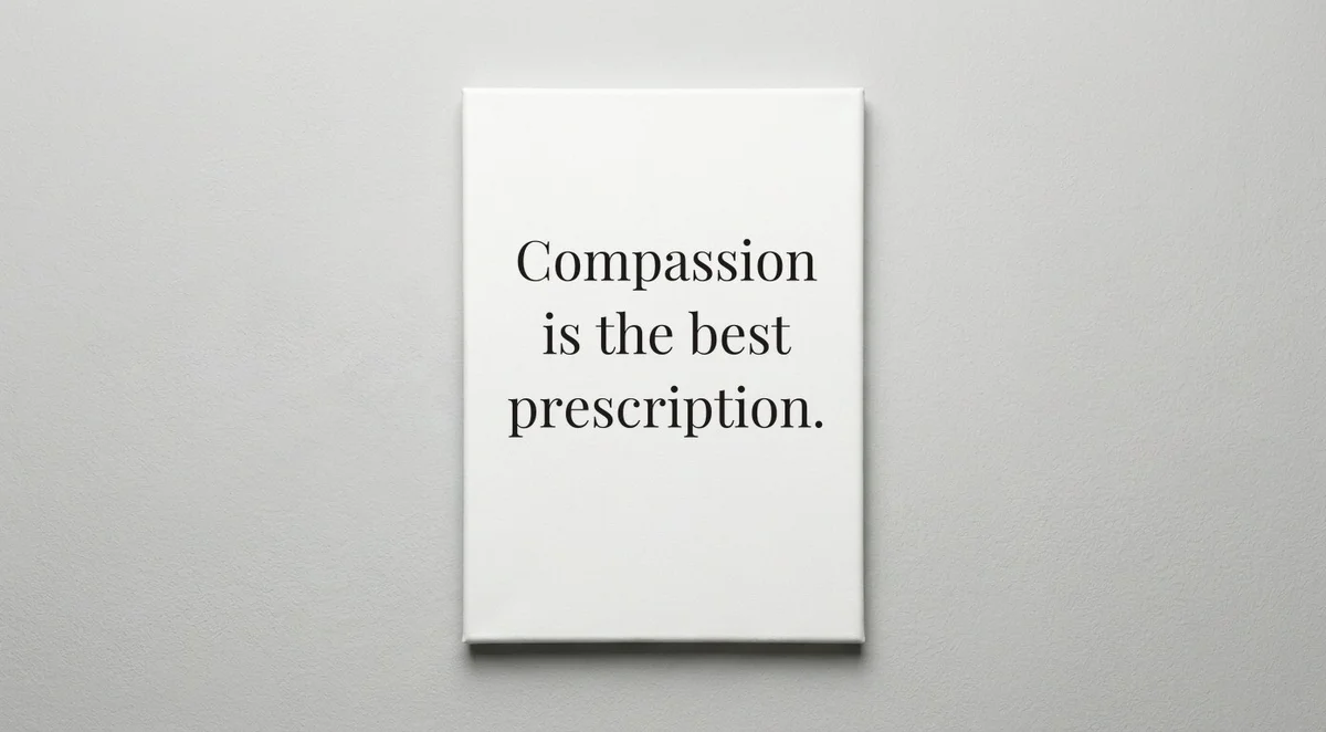 Nurse Practitioner quote wall art - canvas print