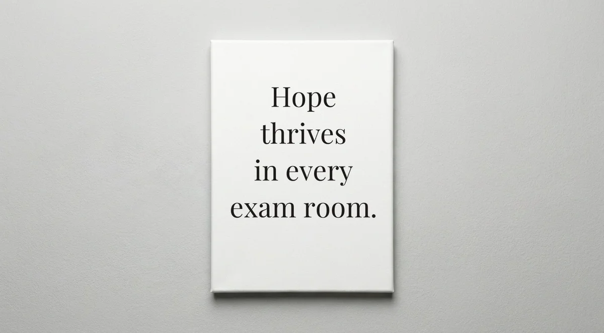 Nurse Practitioner quote wall art - canvas print