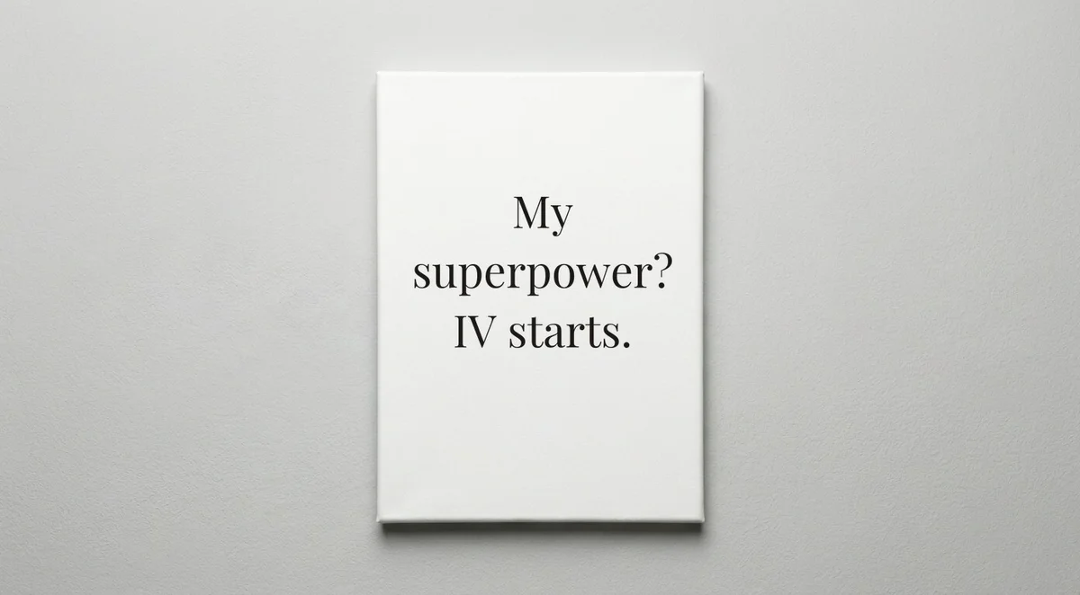 ER Nurse quote wall art - canvas print