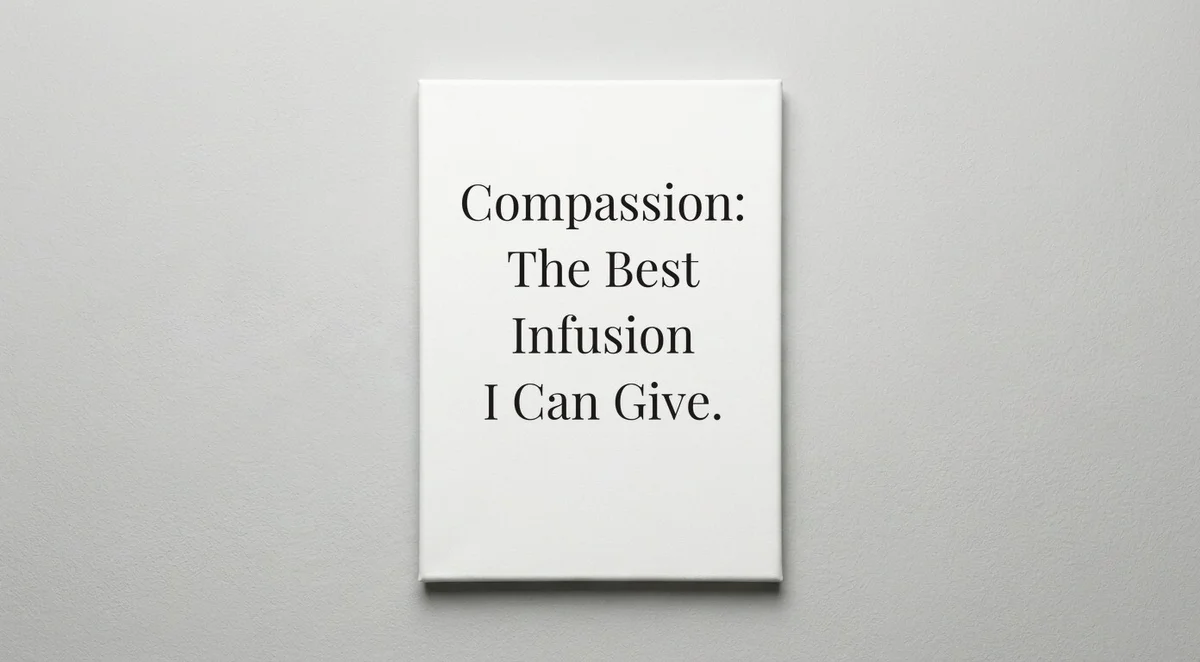 ICU Nurse quote wall art - canvas print