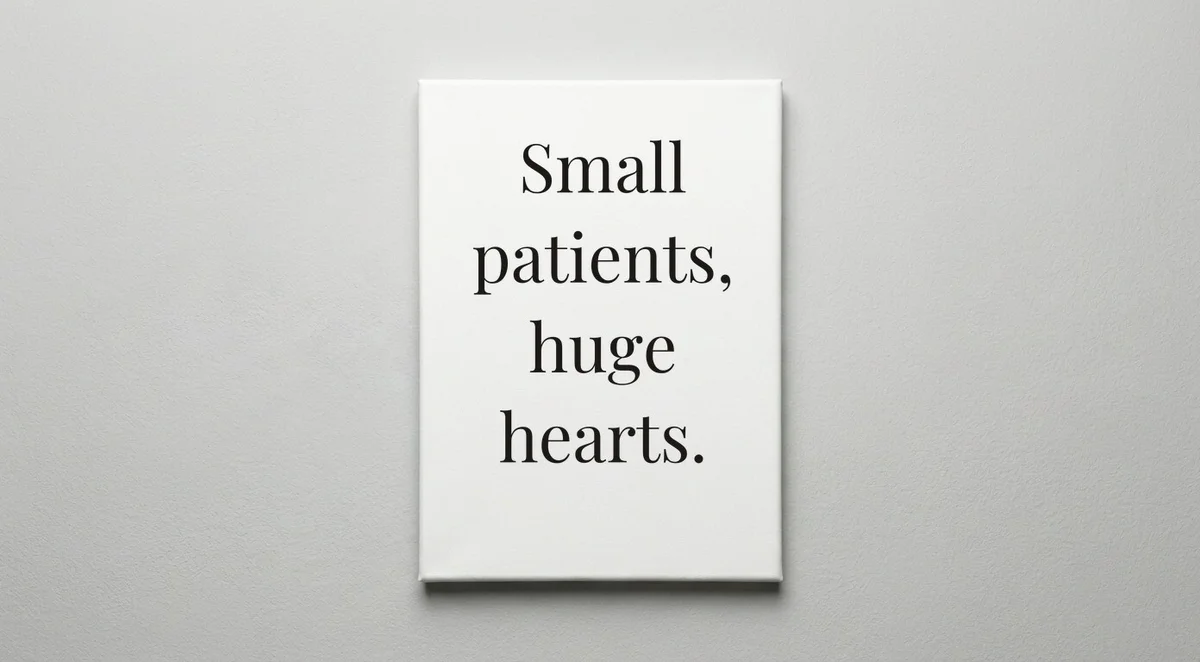 NICU Nurse quote wall art - canvas print
