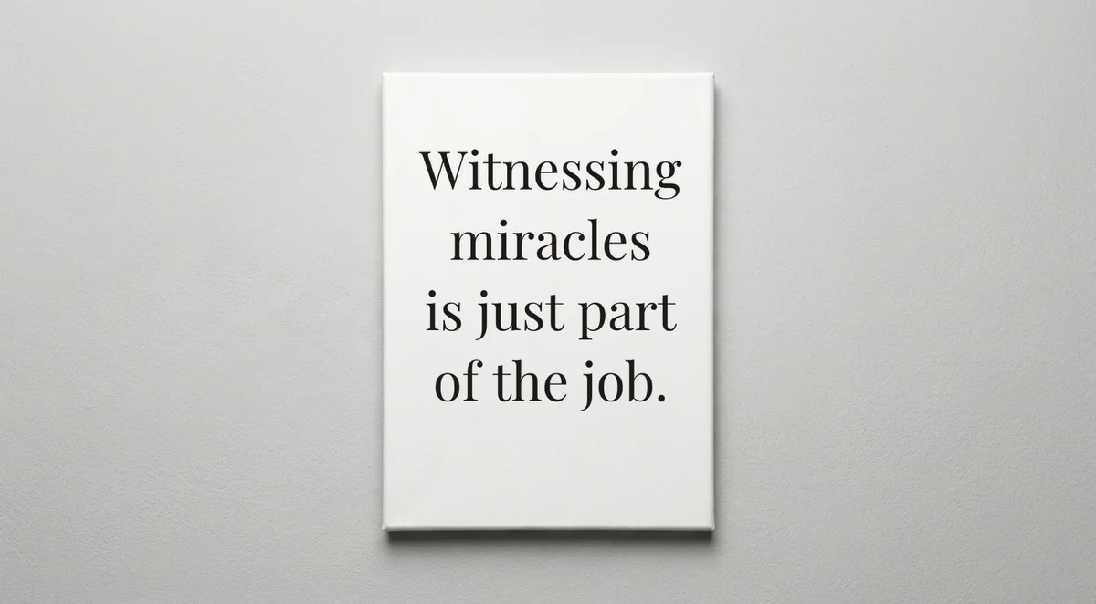 Labor & Delivery Nurse quote wall art - canvas print