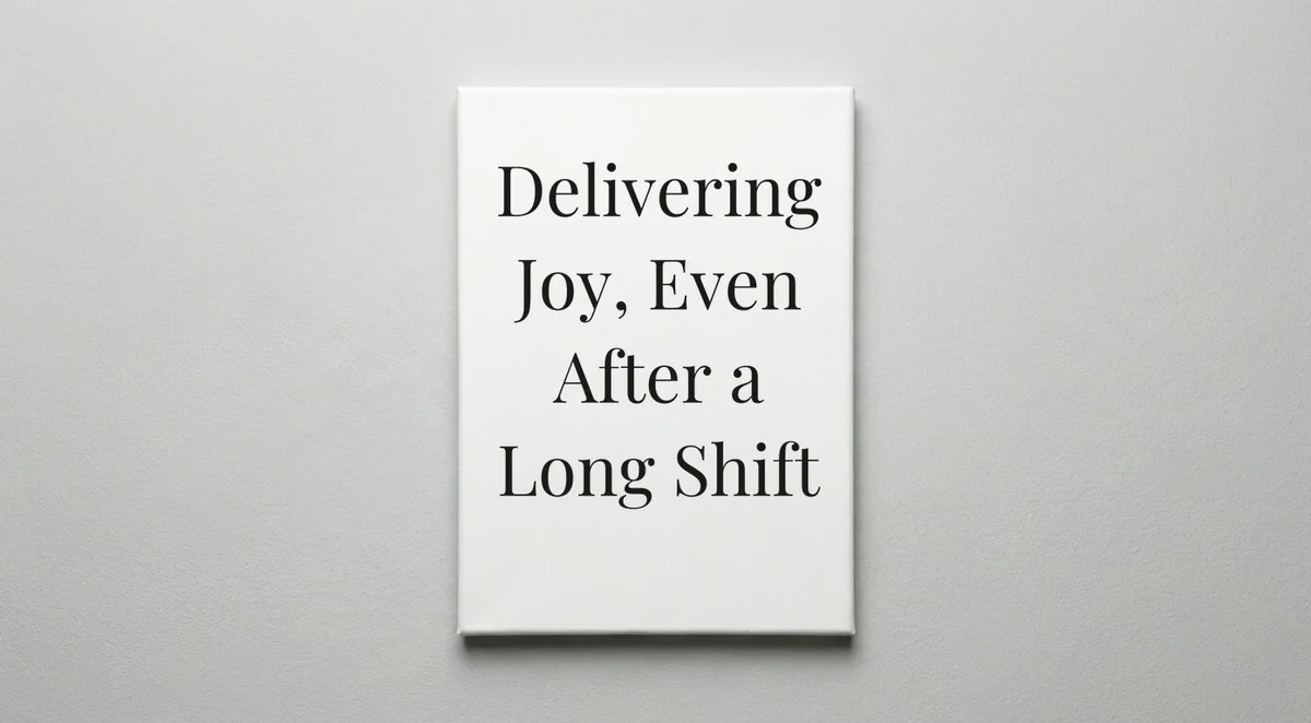 Labor & Delivery Nurse quote wall art - canvas print