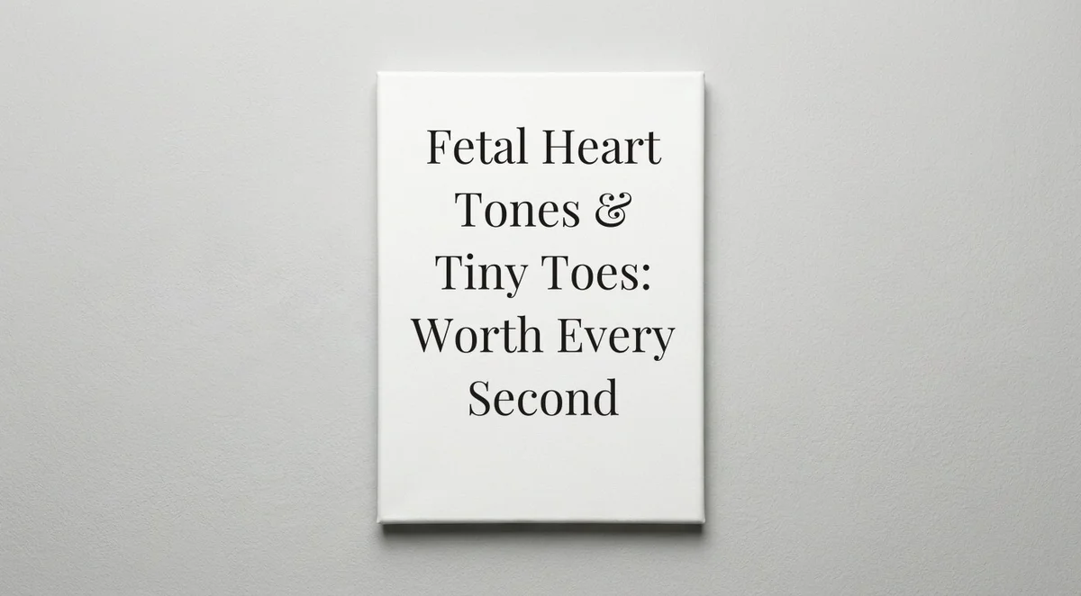 Labor & Delivery Nurse quote wall art - canvas print
