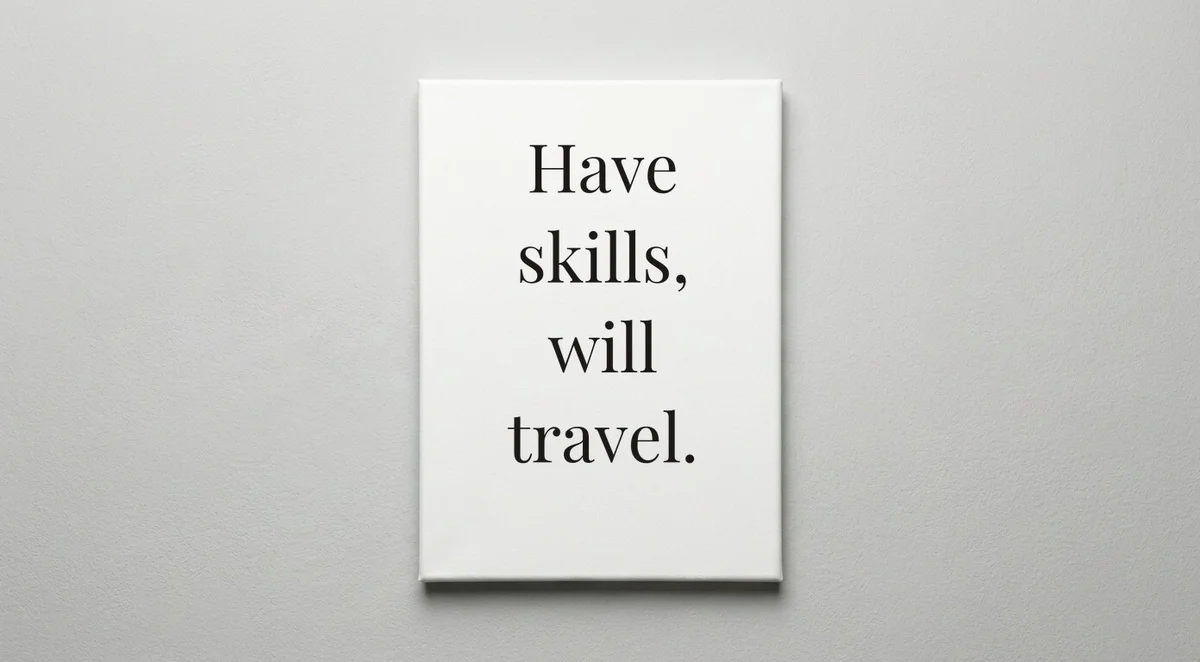Travel Nurse quote wall art - canvas print