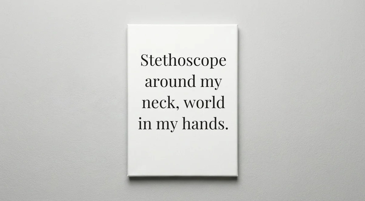 Travel Nurse quote wall art - canvas print