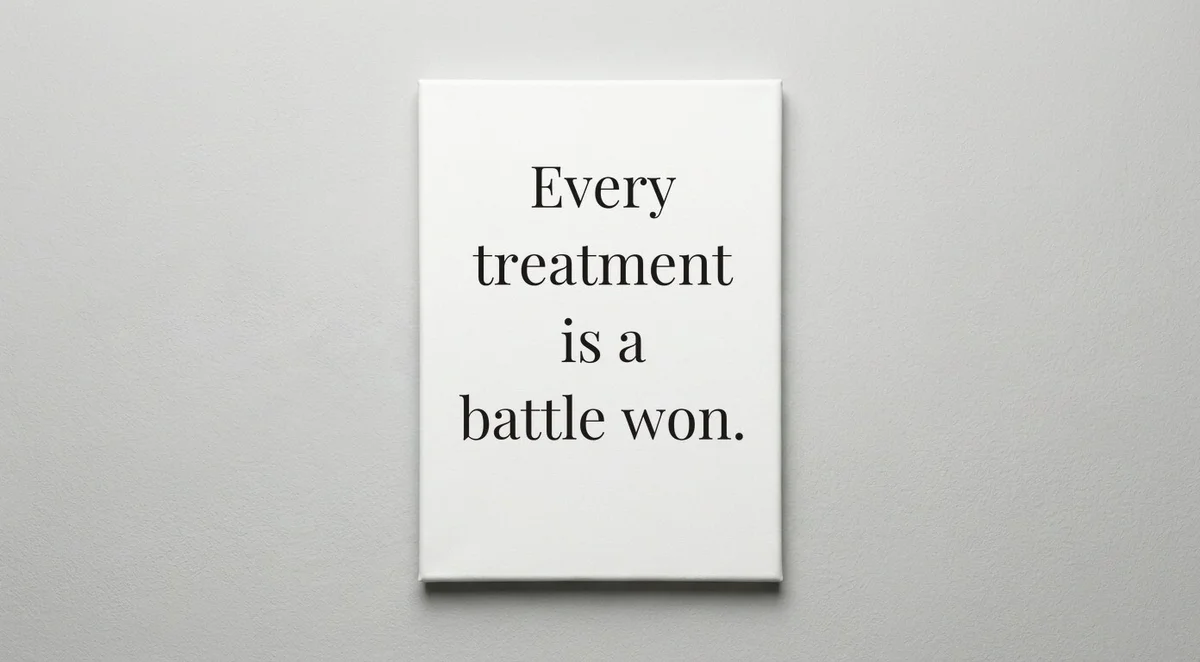 Oncology Nurse quote wall art - canvas print