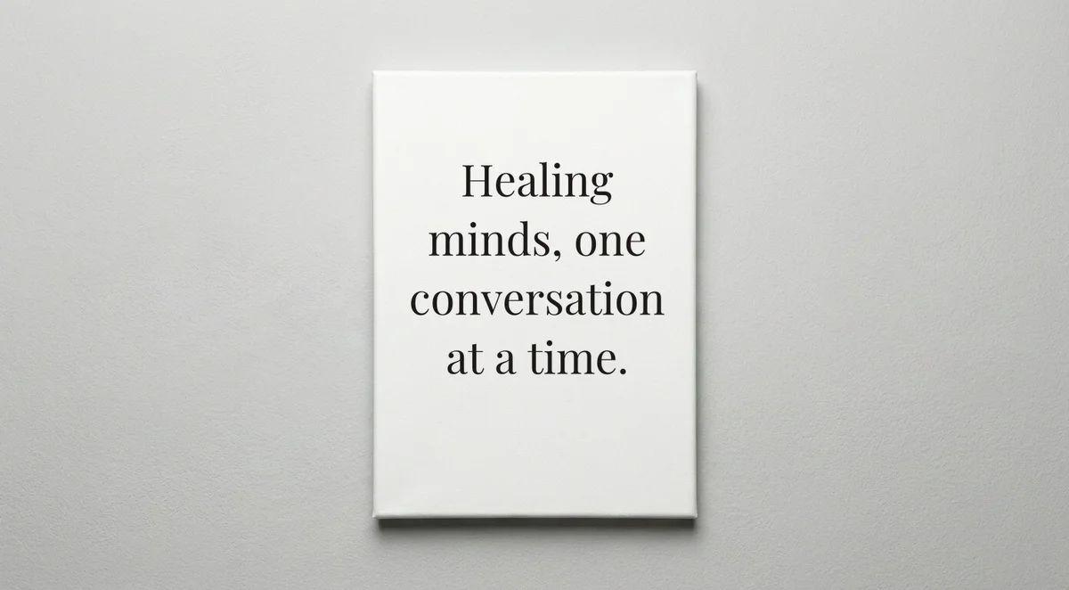 Psychiatric Nurse quote wall art - canvas print