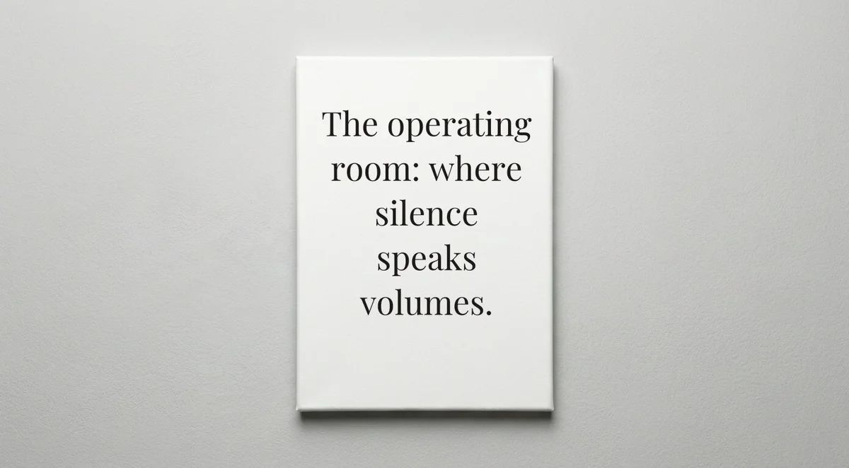 Doctor quote wall art - canvas print