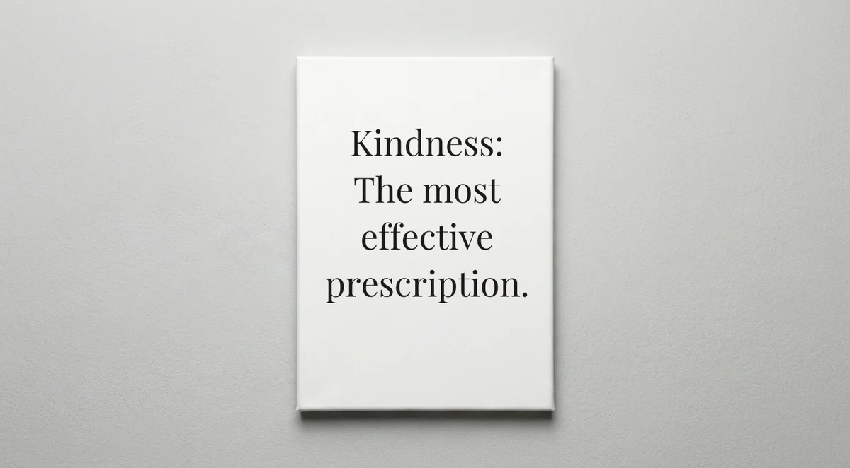 Pediatrician quote wall art - canvas print