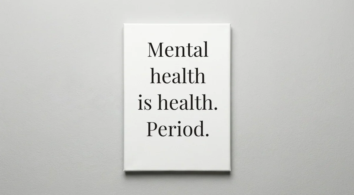 Psychiatrist quote wall art - canvas print