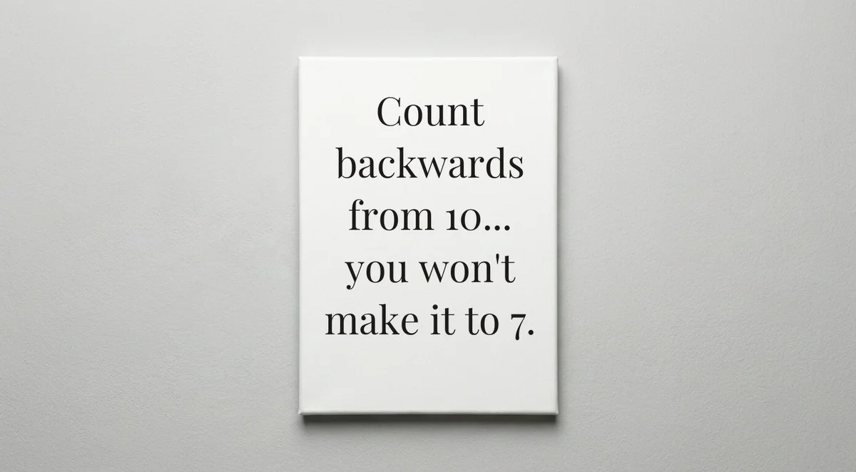 Anesthesiologist quote wall art - canvas print