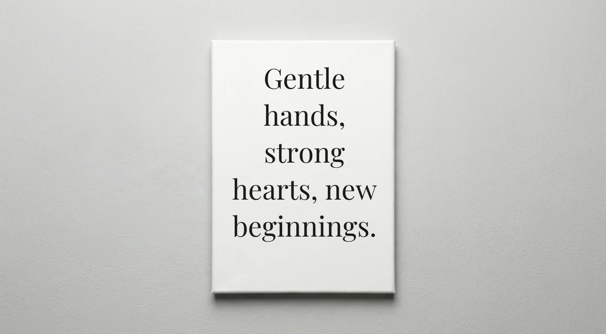 OB/GYN quote wall art - canvas print