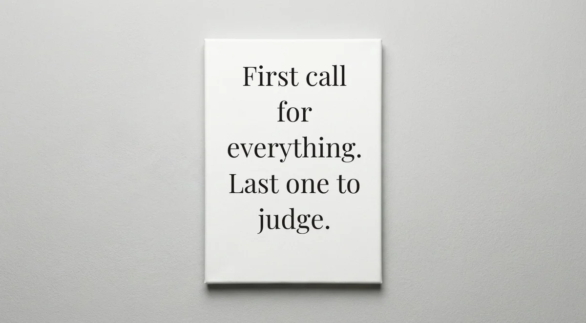 Family Doctor quote wall art - canvas print