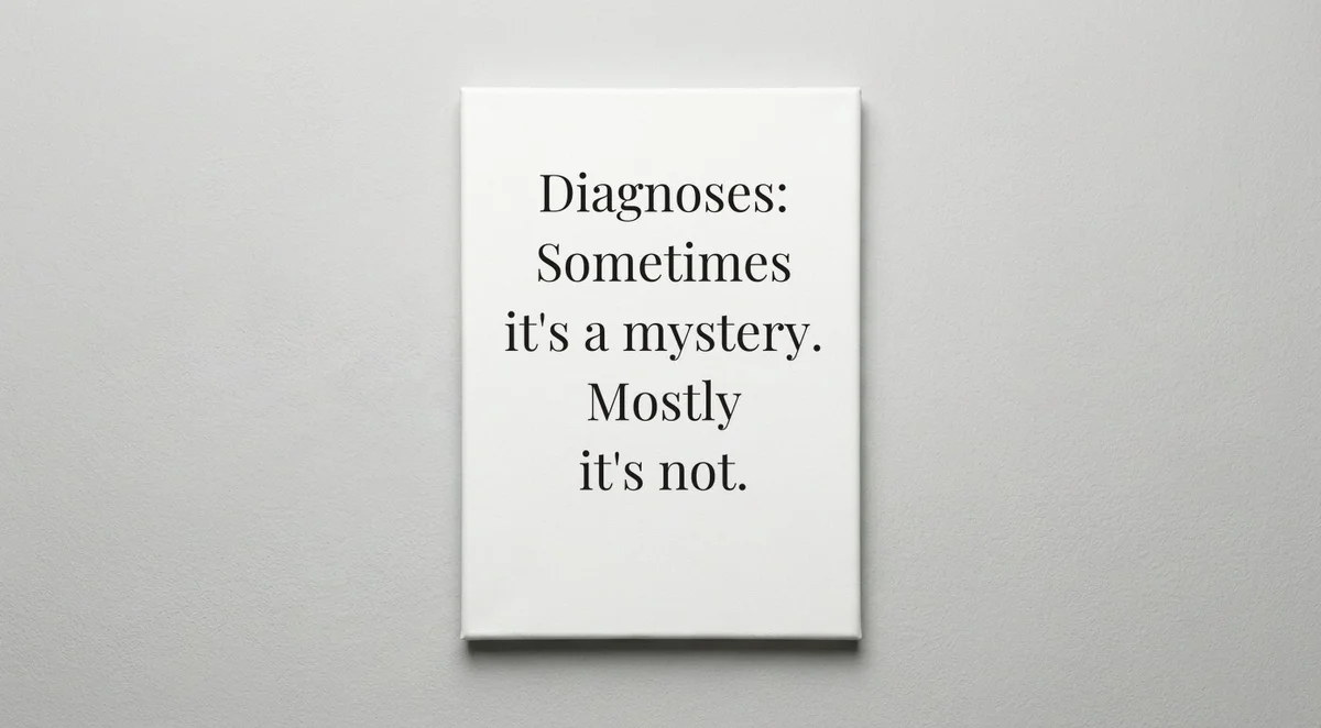 Family Doctor quote wall art - canvas print