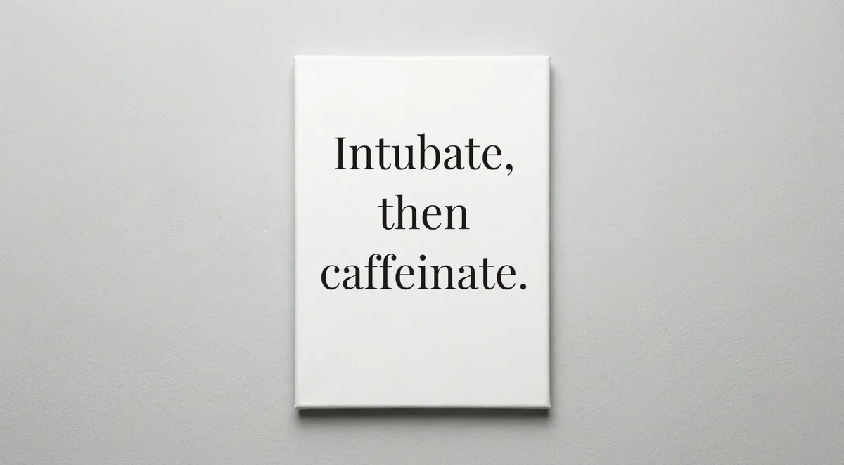 Emergency Physician quote wall art - canvas print