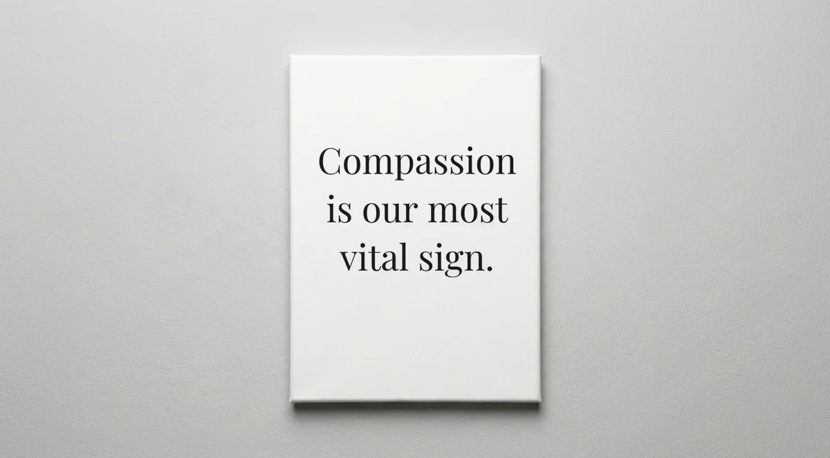 Emergency Physician quote wall art - canvas print