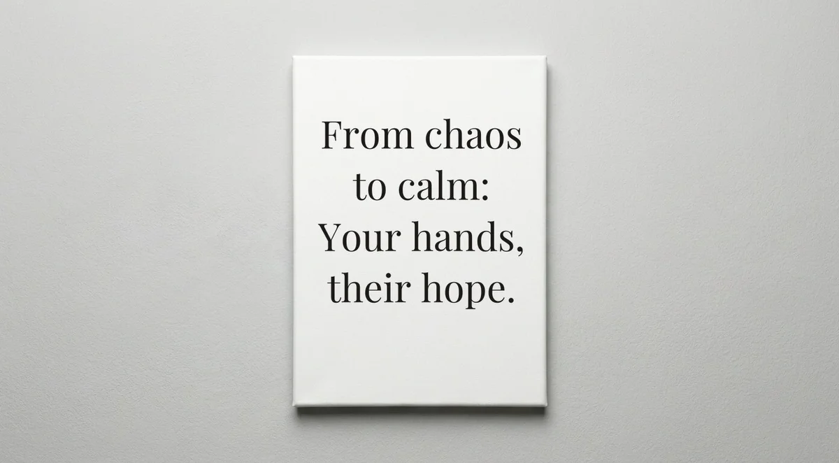 Paramedic quote wall art - canvas print