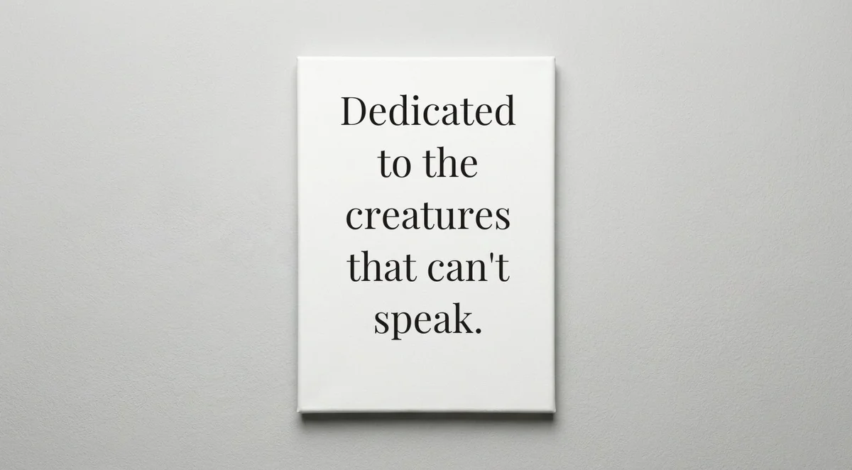 Veterinarian quote wall art - canvas print