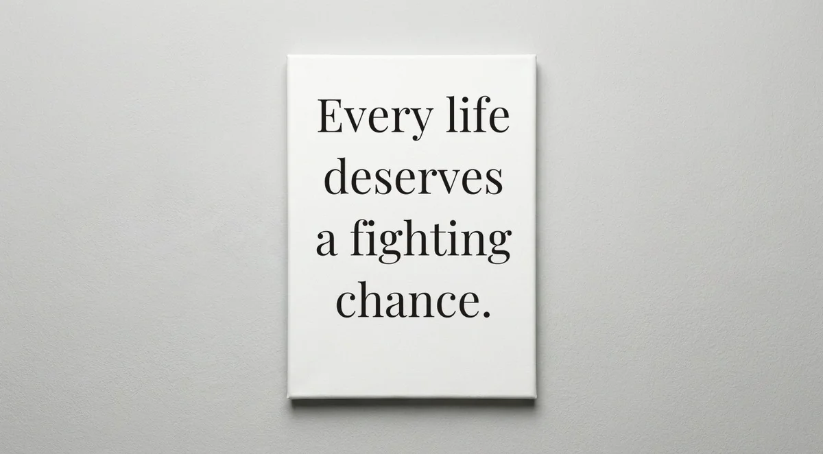 Veterinarian quote wall art - canvas print