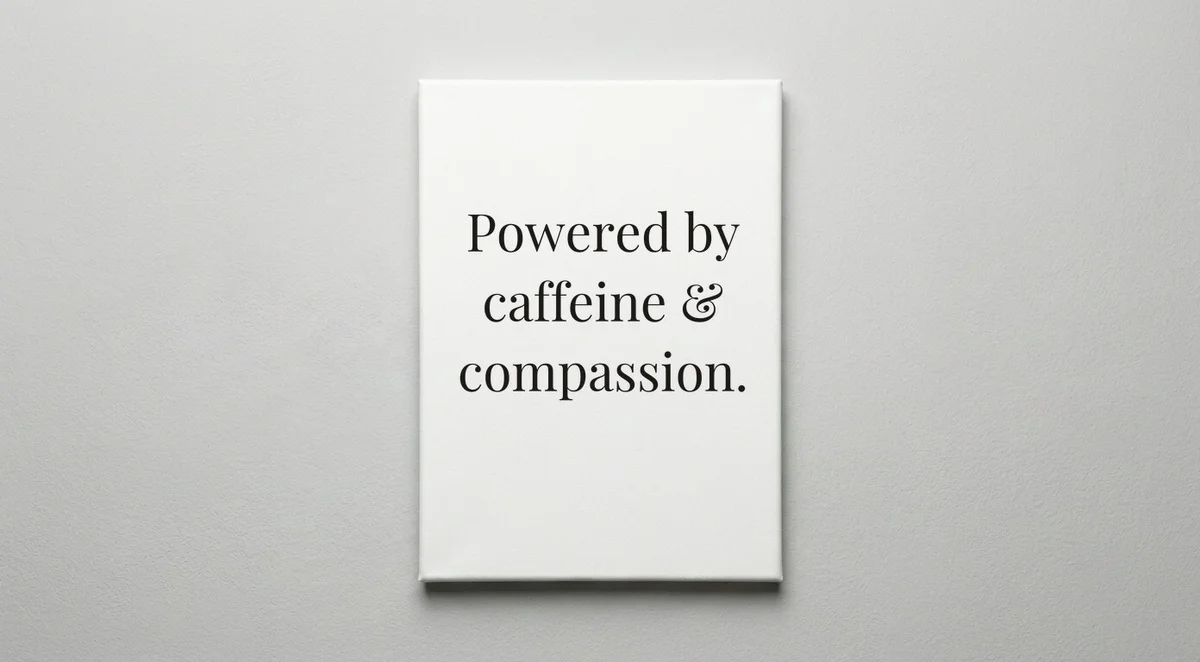 Vet Tech quote wall art - canvas print