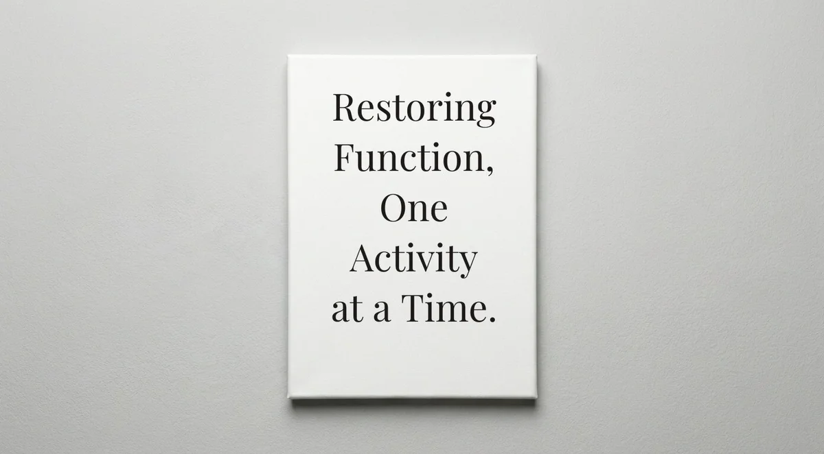 Occupational Therapist quote wall art - canvas print