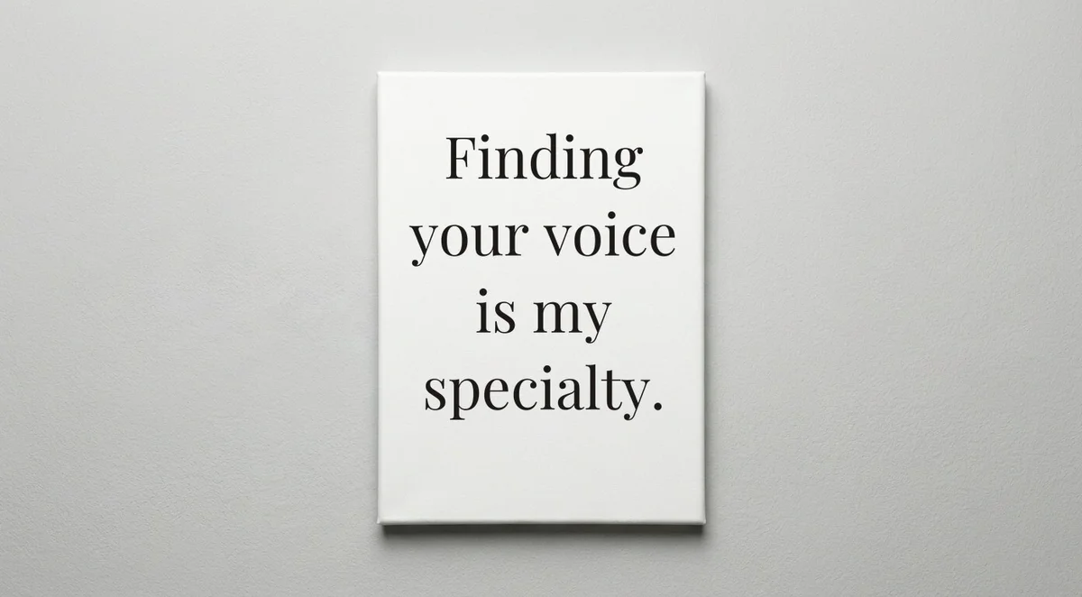 Speech Therapist quote wall art - canvas print