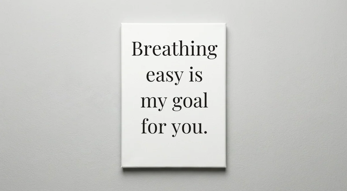 Respiratory Therapist quote wall art - canvas print