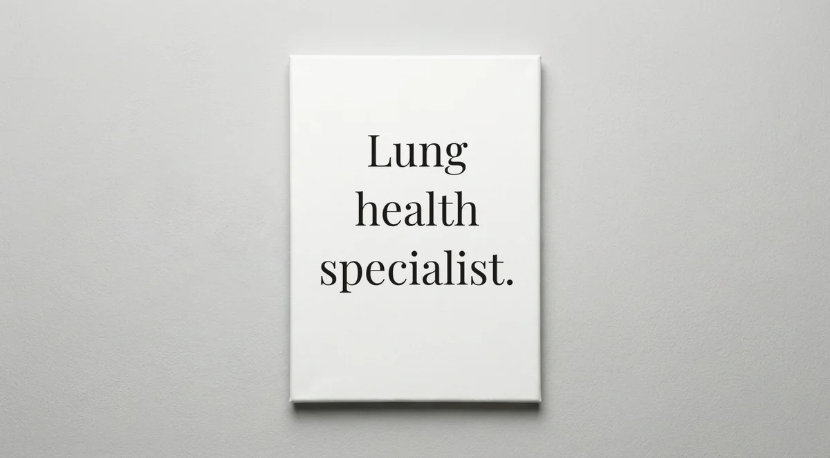Respiratory Therapist quote wall art - canvas print